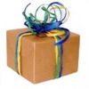 Gift wrapped box image.